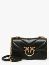 Cross Body Tas Love Bag Icon Pinko Zwart love bag icon 4550A2OS